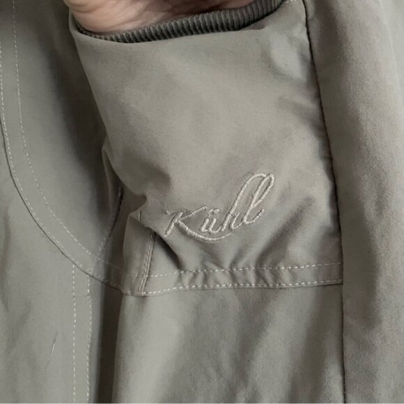 Kuhl Gray Durango Knicker Hiking Capri Shorts w/ Ruching - 6 - Picture 4 of 10